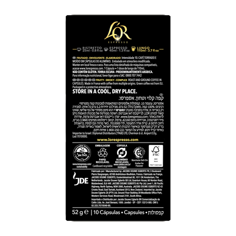 L'OR Estremo Lungo Espresso Capsules